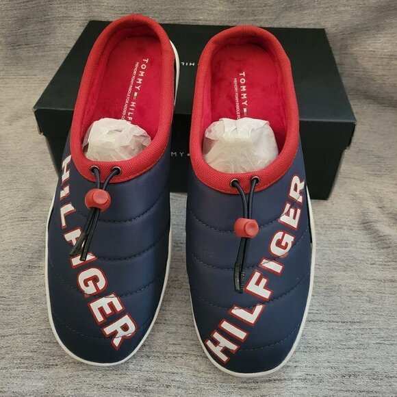 Tommy Hilfiger Mens Teller Sneaker Dark Blue - Picture 1 of 4
